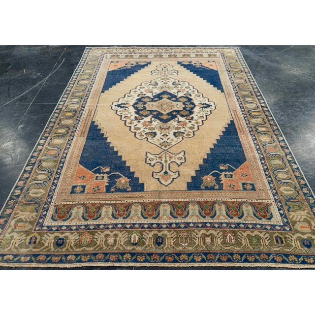 Turkish Vintage Rug 5'6" x 9'2" #21000 Explore a curated collection of hallway runners, wool rugs, and handmade...