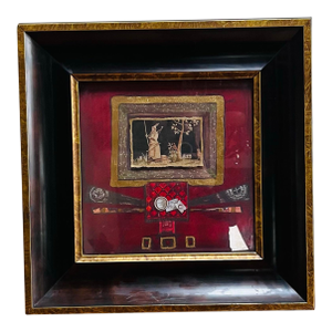Marie Frédérique Mixed Media Art Limited Edition Framed Collage