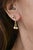 14k Textured Ball Chain Dangly Drop Post Earrings, A Pair For Sale - Image 11 of 12