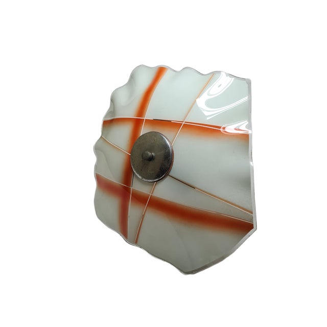 The wall lamp comes from the 1950s. Up to 250V (Europe/UK Standard).The wiring of this item may be original and might need...