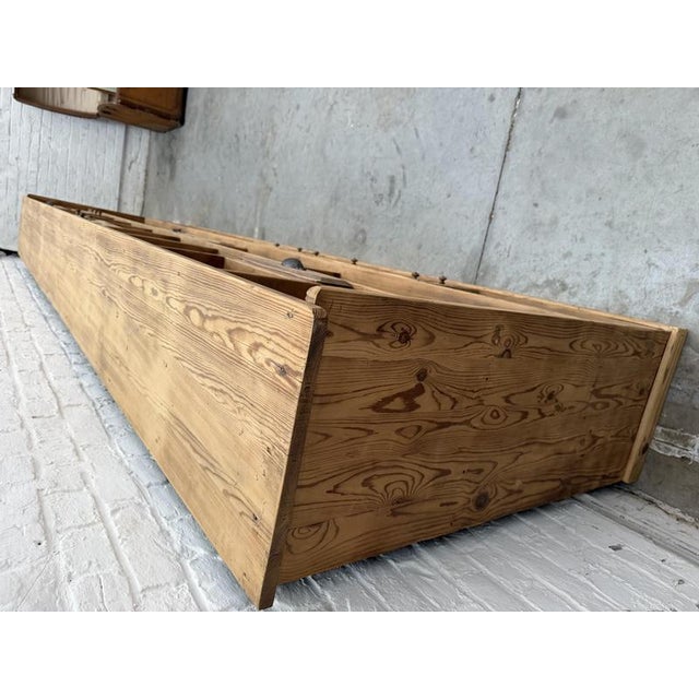 Large Workshop Cabinet in Pine, 1940s For Sale - Image 13 of 18