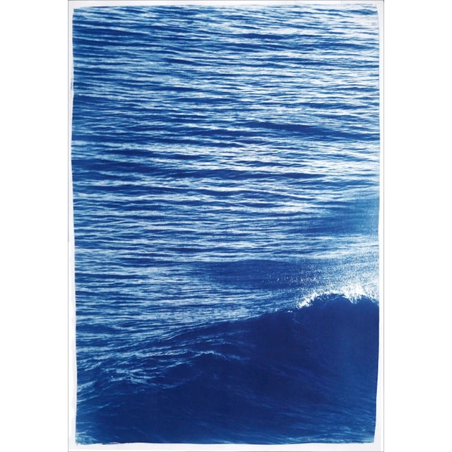 Contemporary Seascape Triptych of Crashing Wave Off Los Angeles - 3 Pieces For Sale In Miami - Image 6 of 10