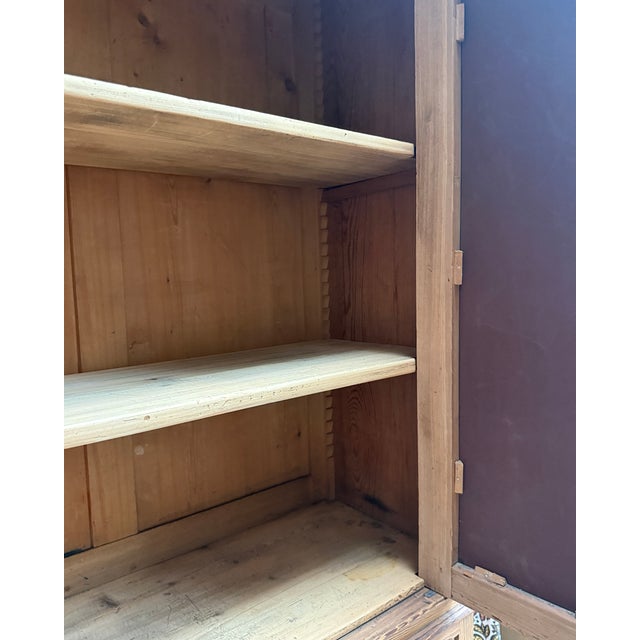 Antique Louis Philippe Wardrobe in Pine For Sale - Image 15 of 18
