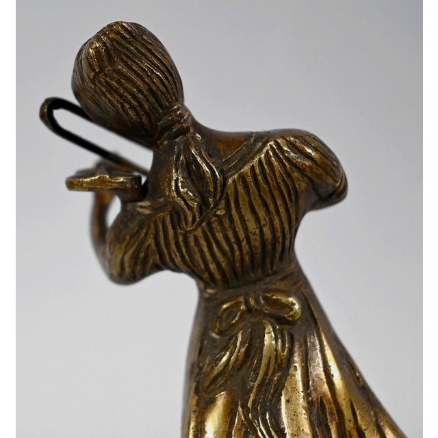 Bronze Violinist Sculpture, Late 19th Century For Sale - Image 14 of 18