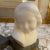 Italian Set of 2 White Italian Marble Sculptures of Children Bust For Sale - Image 3 of 7