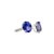 Natural Tanzanite Diamond Ring Size 6 14k W Gold 4 TCW Certified For Sale - Image 11 of 13