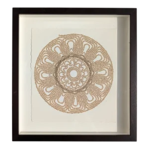 “Rose of Sharon” by Meg Hitchcock – Framed Collage of Sacred Texts