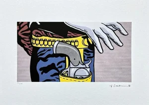 After Roy Lichtenstein, "Fastes Gun", 1990s, Silk-Screen