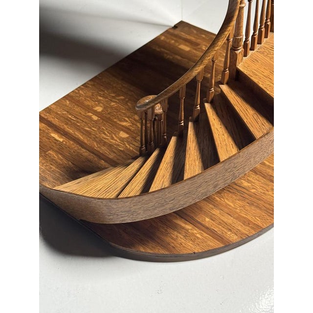 Architectural Staircase Model in Wood For Sale - Image 4 of 18