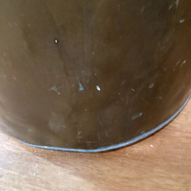 Antique Neoclassical Dutch Copper Log Holder, Early 19th Century For Sale - Image 4 of 12