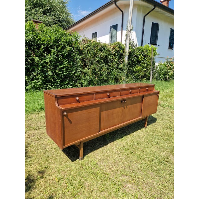 1960s Vintage Scandinavian Teak Sideboard, 1960s For Sale - Image 5 of 18