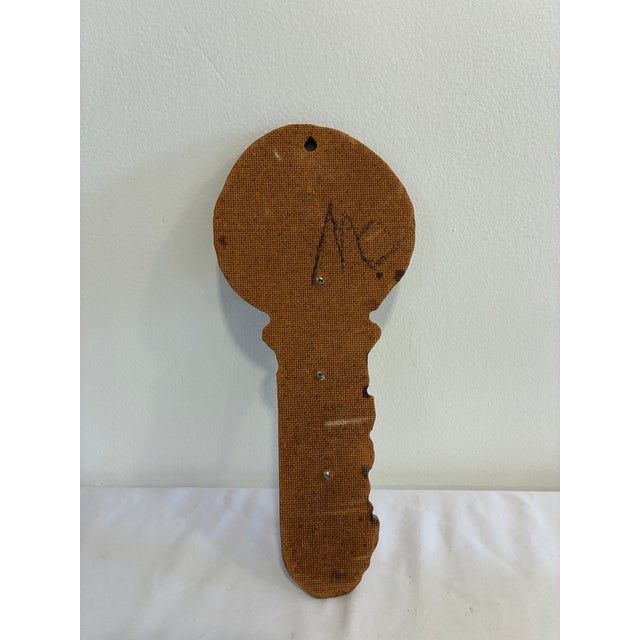 Wood Vintage Hand-Painted Ladybug Wooden Wall Hook Rack For Sale - Image 7 of 7