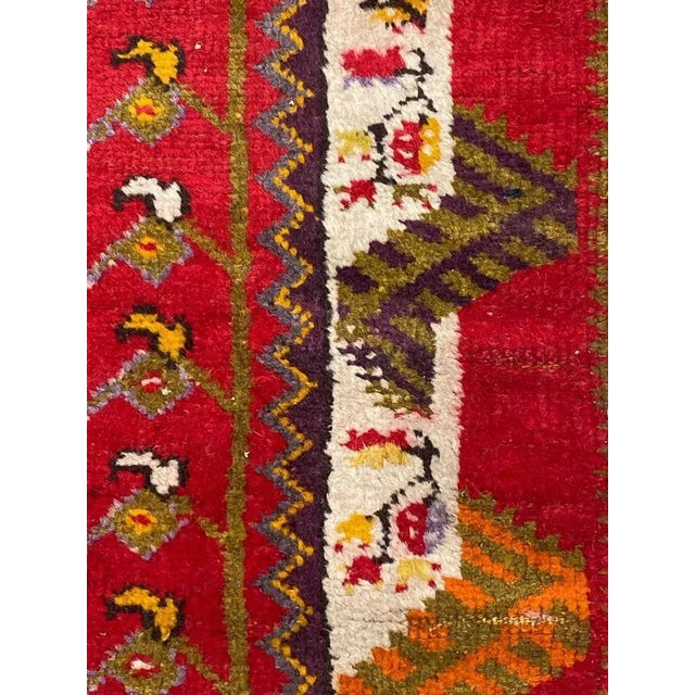 Antique Turkish Oushak Runner For Sale - Image 12 of 18