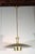 Gold Mid-Century Aluminum Fixture in the Style of Lightolier For Sale - Image 8 of 8