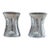A Pair of 24% Lead Crystal Candleholders (Slovenia) For Sale