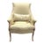 Late 20th Century Upholstered Accent Arm Chair For Sale