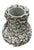 2000 - 2009 Vintage Italian Hand-Crafted Encrusted Floral Ceramic Vase For Sale - Image 5 of 12