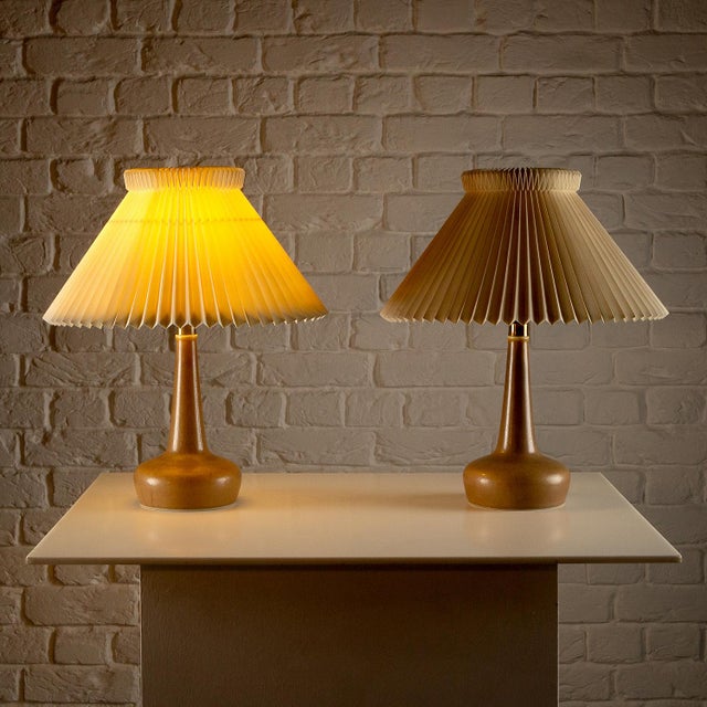 Mid-Century Model 311 Lamps by Le Klint for Palshus Stentöj, Denmark, 1960s, Set of 2 For Sale - Image 9 of 16