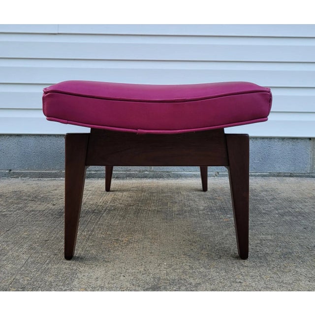 Mid-Century Modern 1950s Jens Risom Floating Mid Century Bench For Sale - Image 3 of 12