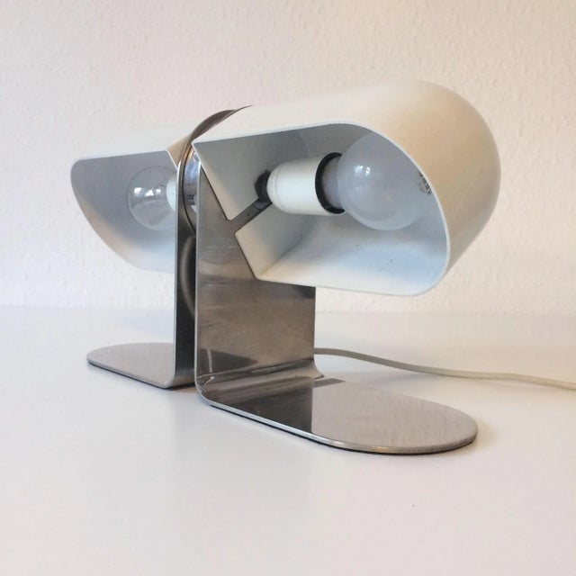 Mid-Century Modern Table Lamp by Andre Ricard for Metalarte For Sale - Image 11 of 13