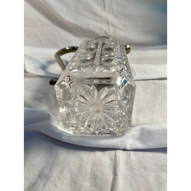 Early 20th Century Antique Edwardian English Cut Glass Claret Jug For Sale - Image 5 of 8