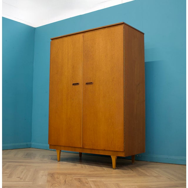 Mid-Century Teak Wardrobe from Stonehill, 1960s For Sale - Image 4 of 12