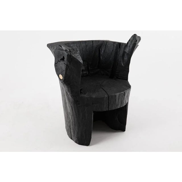 Brutalist Sculptural Armchair by Logniture For Sale - Image 15 of 18