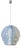 Polpo LS134 Pendant Light in Opalescent Murano Glass by Carlo Nason for Mazzega, 1980s For Sale