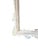 White White Distressed French Country Gustavian Style Vanity & Matching Scroll Mirror For Sale - Image 8 of 11