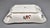 Ceramic Porcelain Square Dish with Watteau Scenes and Black Ground from Meissen, 1850 For Sale - Image 7 of 13