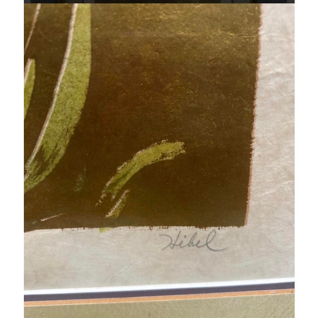 Late 20th Century Edna Hibel “Setsu (Chinese Celebrant)” Hand-Signed & Numbered Limited Edition Lithograph, Framed For Sale - Image 4 of 6
