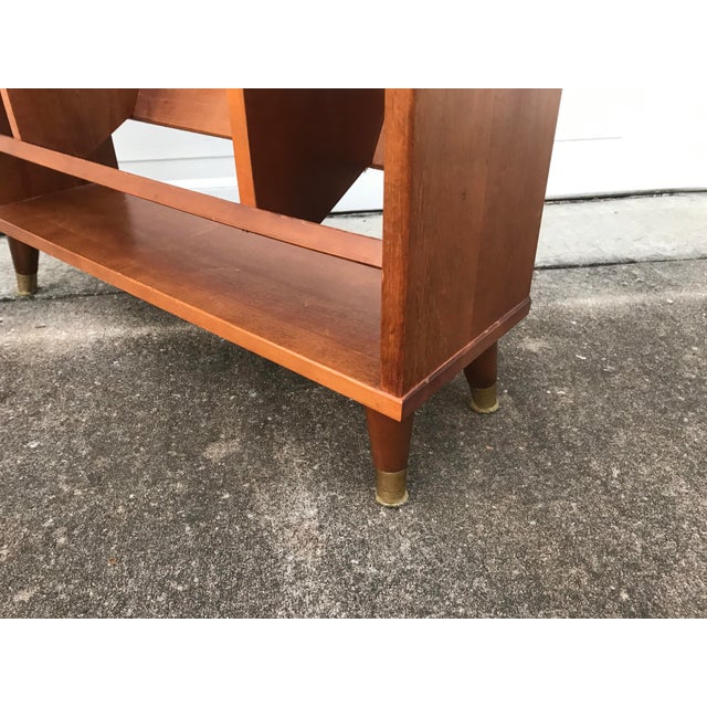 Mid 20th Century Mid Century Modern Danish-Inspired Bookcase For Sale - Image 9 of 12