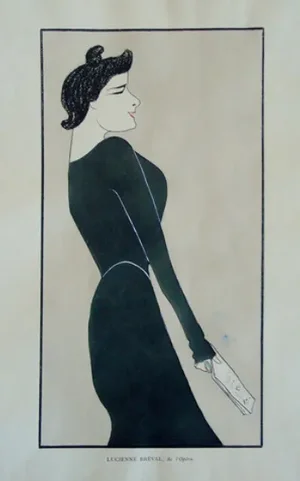 Cappiello Original Pochoir 1899 Poster