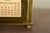 Roycroft Arts & Crafts Brass Finished Hammered Copper Letter Rack With Calendar Frame or Picture Frame For Sale - Image 9 of 16