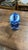 2000 - 2009 Vintage Blue & White Ceramic Fruit Teapot For Sale - Image 5 of 6