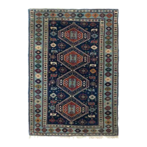 Antique Caucasian Shirvan Rug 3’3" X 4’5"