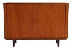 Scandinavian Teak Highboard, 1950s