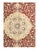 Persian Qum Design Viscose on a cotton foundation with a medallion This rug has a dense, soft pile, and excellent quality,...