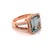 Natural Finely Faceted Quality Aquamarine Diamond Ring Size 6.5 14k Gold 6.25 TCW Certified $6,950 120672 This is a Unique...