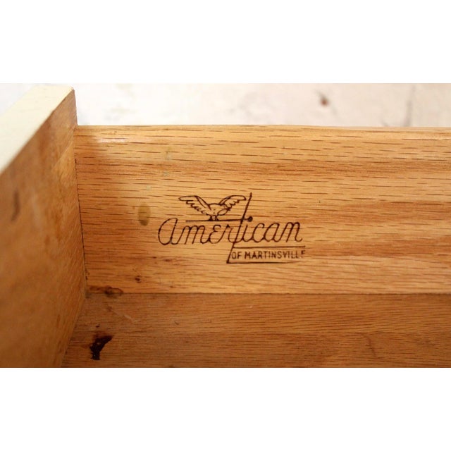 Mid 20th Century Pair of 'Dania' Night Stands by Merton Gershun for American of Martinsville For Sale - Image 9 of 16