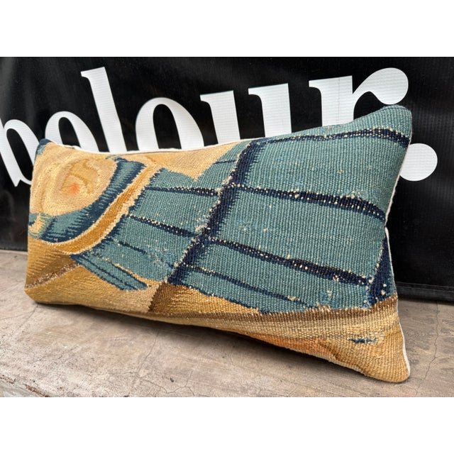 17th Century 17th Century Flemish Pillow - 18 X 10 For Sale - Image 5 of 5