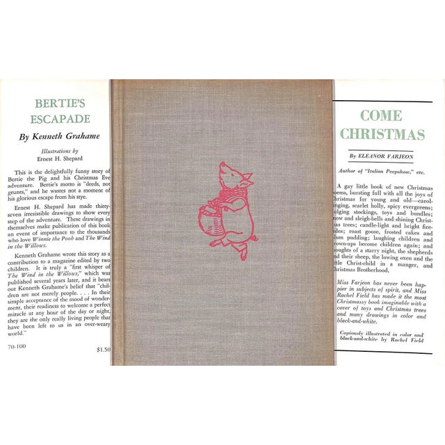 GRAHAME, Kenneth [42] pp. J.P. Lippincott Company 1949 7 3/4" x 5 3/4" Illustrated by Ernest H. Shepard