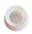 Murano Vintage MCM Murano Style Decorato a Mano Hand Painted White Blue Red Vase For Sale - Image 4 of 6