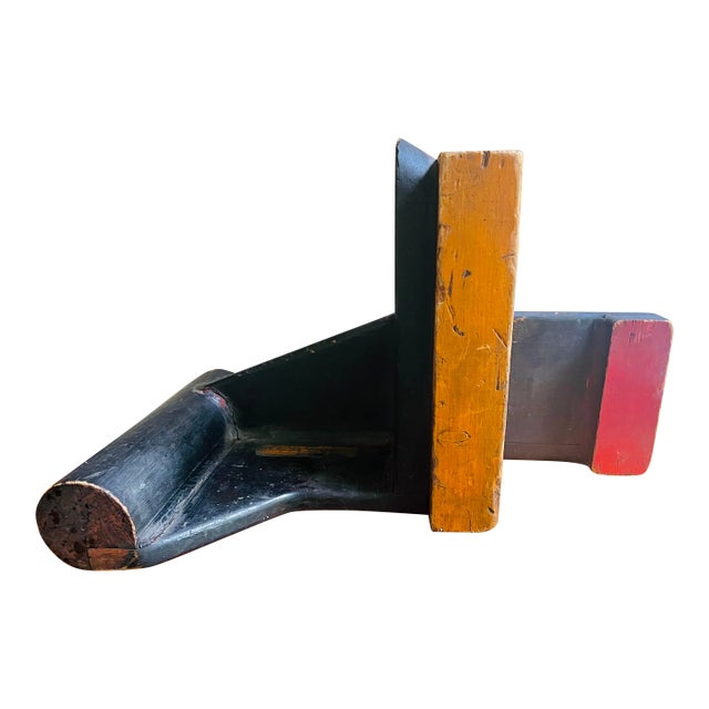 Industrial Wood Factory Mold Early 20th Century For Sale