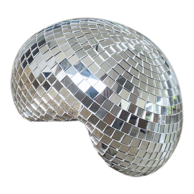 Contemporary Pop Art Melted Disco Ball Glass Mosaic Sculpture For Sale