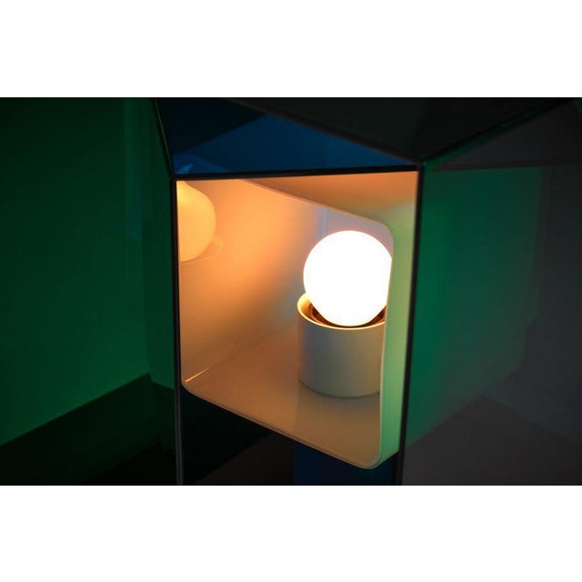 Kinetic Table Lamp Mod. Caleidoscopio by Giorgio Longoni for Stilnovo, Italy, 1968 For Sale - Image 6 of 12