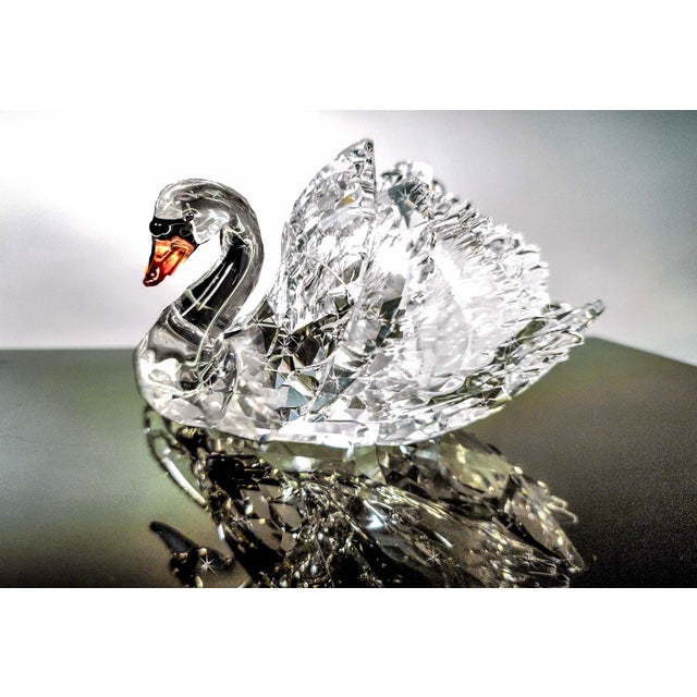 Large 2012 Swarovski Sparkling Graceful Swan #1141713 For Sale In Los Angeles - Image 6 of 6