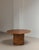 Dining table produced in Italy around 1970. This table has a base finished in dark stained bamboo and a teak table top. It...