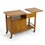 Mid-Century Modern John Widdicomb Bar Cart / Server with Expanding Top For Sale - Image 3 of 11