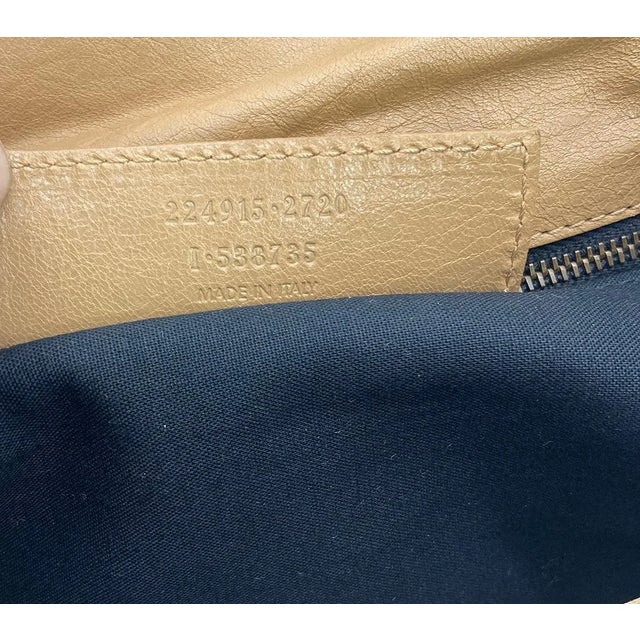Contemporary Balenciaga Tan Leather City Envelope Clutch with Mirror For Sale - Image 3 of 12